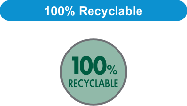 100% Recyclable